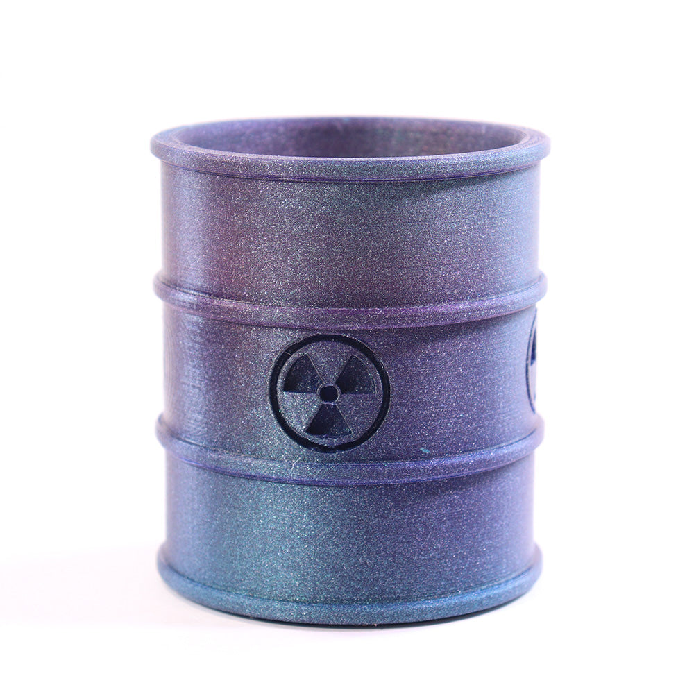 Toxic Waste Barrel Pen Holder